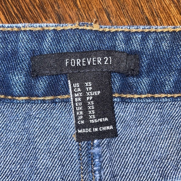 Forever 21, jean mini skirt - Picture 3 of 3